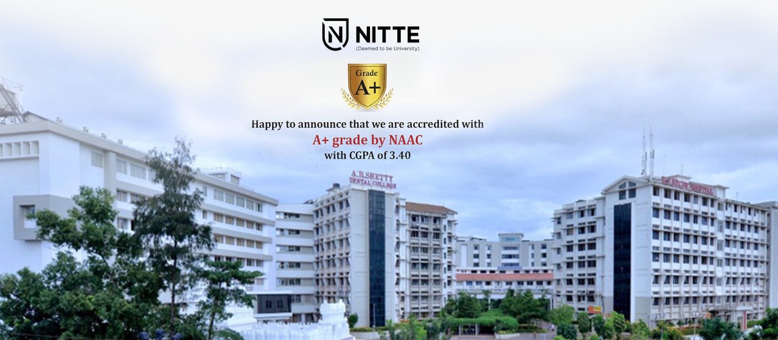 transcript from NITTE University for IQAS