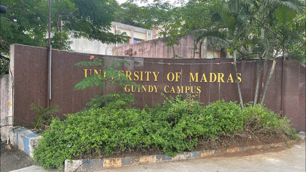 Madras University for CES